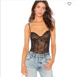 Majorelle Florence Bodysuit in Black